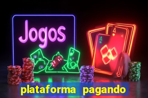 plataforma pagando no cadastro